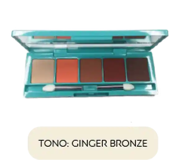 Ecleyr Tonos Sombra Quinteto - Calidas Ginger Bronze X 5