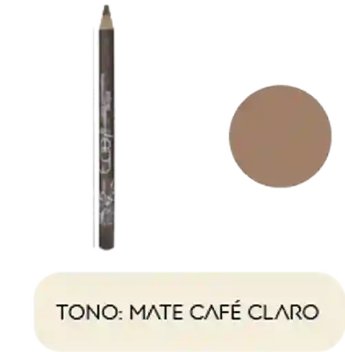 Ecleyr Lapiz De Cejas - Ojos Tono Mate Café Claro