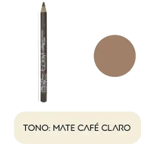 Ecleyr Lapiz De Cejas - Ojos Tono Mate Café Claro