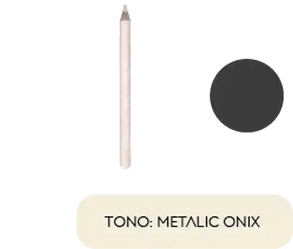 Ecleyr Lapiz De Cejas - Ojos Tono Metalic Onix