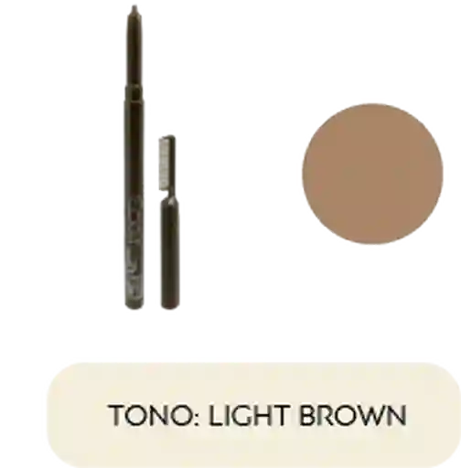 Ecleyr Lapiz De Cejas Retractil - Tono Light Brown