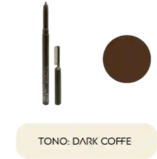 Ecleyr Lapiz De Cejas Retractil - Tono Dark Coffe