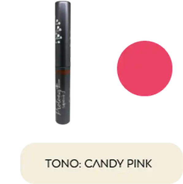 Ecleyr Labial Larga Duracion - Tono Candy Pink