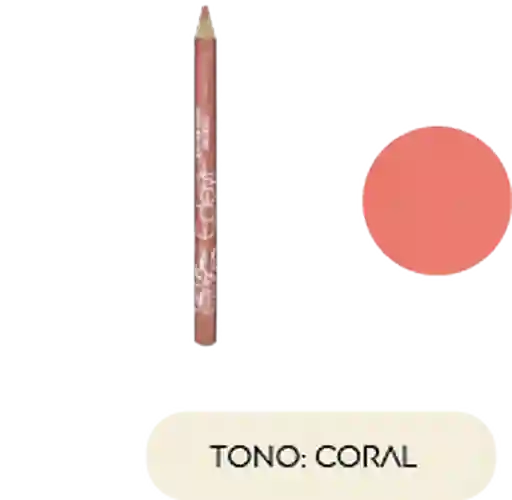 Lapiz delineador de labios Ecleyr Tono coral