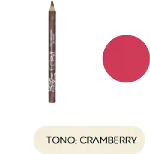 Lapiz delineador de labios Ecleyr Tono cranberry