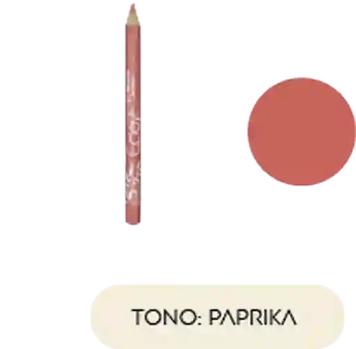 Ecleyr Lapiz Delineador De Labios - Tono Paprika