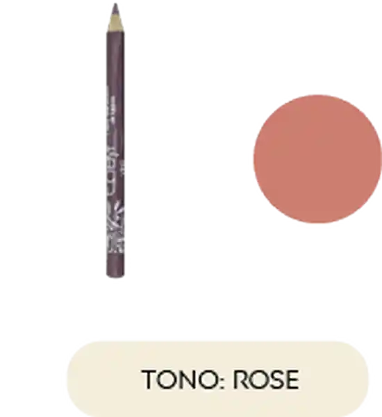 Lapiz delineador de labios Ecleyr Tono rose