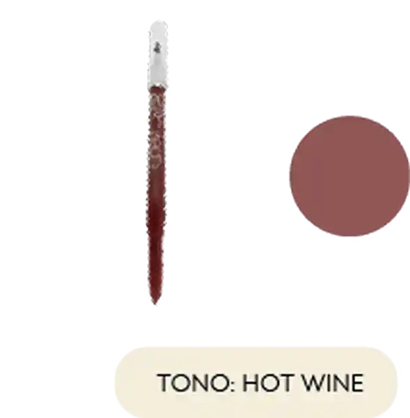 Lapiz delineador de labios retractil  Ecleyr Tono hot wine