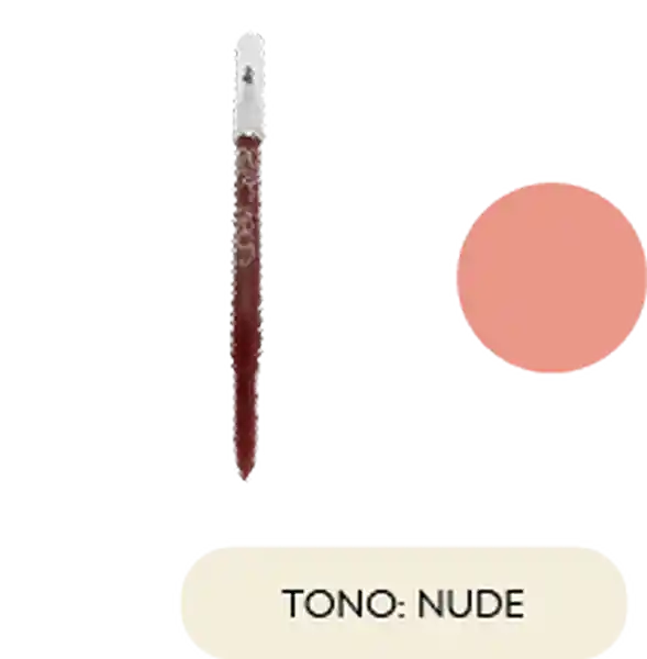 Lapiz delineador de labios retractil  Ecleyr Tono nude