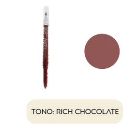 Ecleyr Lapiz Delineador De Labios Retractil - Tono Rich Chocolate