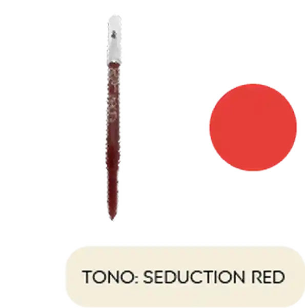 Ecleyr Lapiz Delineador De Labios Retractil - Tono Seduction Red