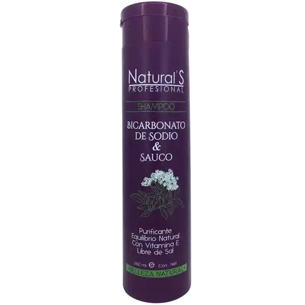 Shampoo Bicarbonato Y Sauco - Natural´s