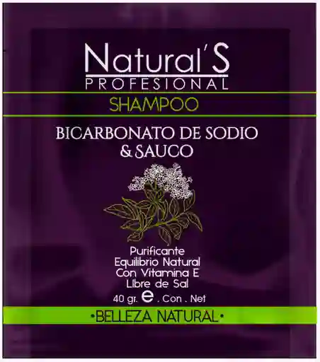 Shampoo Bicarbonato y Sauco - Natural´s
