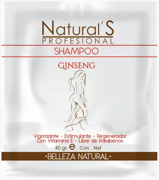 Shampoo Ginseng - Natural´s