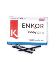 Enkor Caja Pinzas Para Cabello -