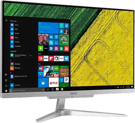 Acer All In One Intel Core I3 8130 4Gb 1Tb W1Oh