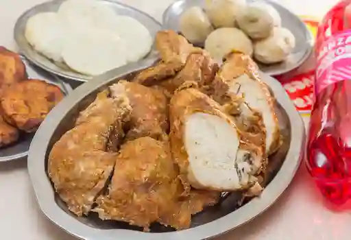 Combo 2. 1 1/2 Pollo Frito