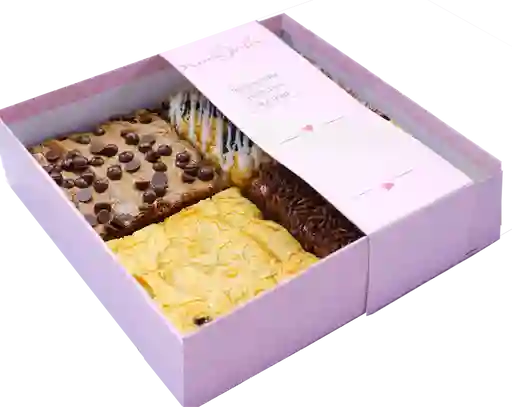 Caja de 4 Brownies