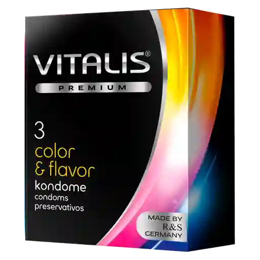 Vitalis Condn Color Y Sabor X 3 Unidades