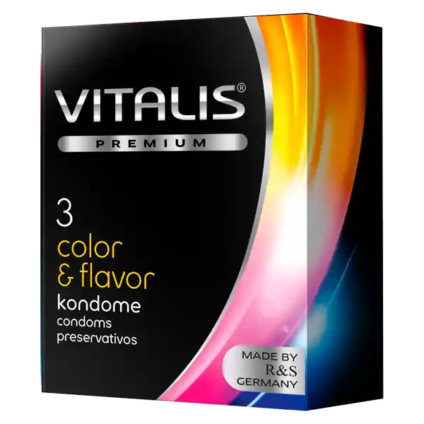 Vitalis Condn Color Y Sabor X 3 Unidades