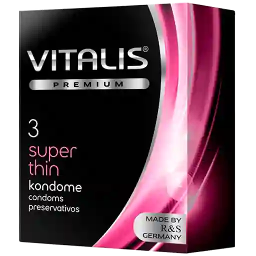 Vitalis Condn Super Thin X 3 Unidades