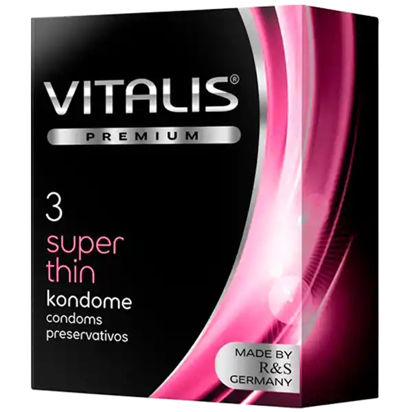 Vitalis Condn Super Thin X 3 Unidades