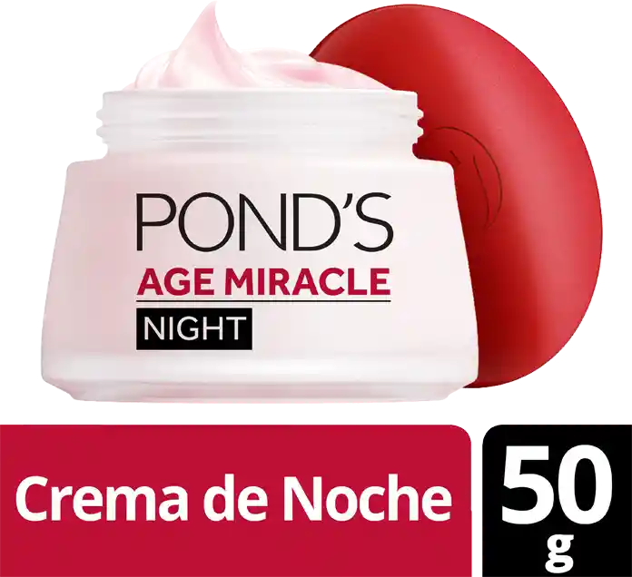 Ponds Crema Facial Antiarrugas Age Miracle Noche