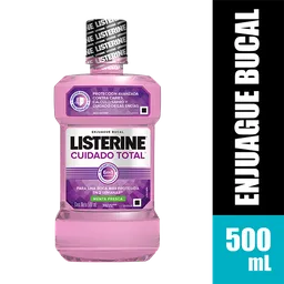 Enjuague Bucal Listerine Cuidado Total X 500 Ml