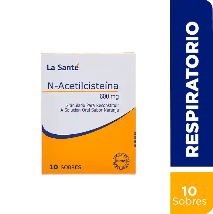 La Santé Granulado Para Solución Oral N-Acetilcisteína (600 mg)