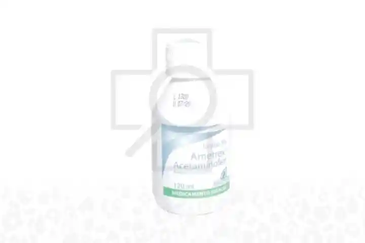 Acetaminofen Ametrexjarabe 3% Frasco X 120 Ml