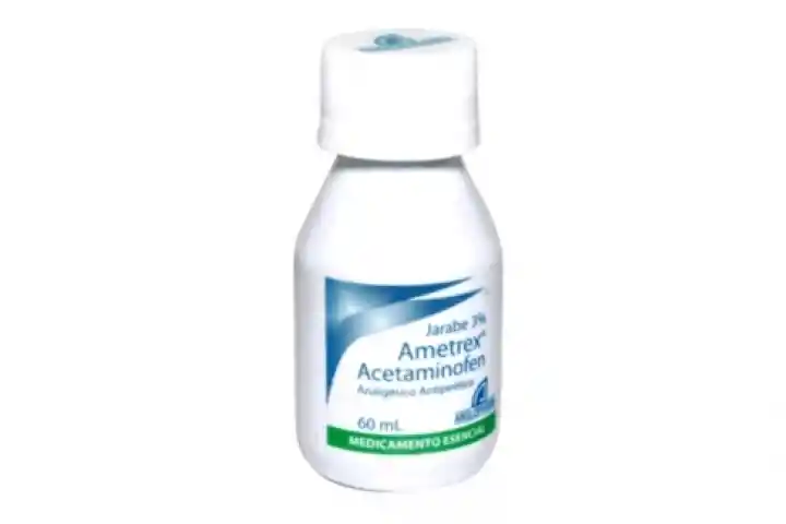 Acetaminofen Ametrexjarabe 3% Frasco X 60 Ml