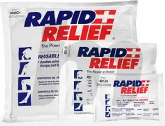 Rapid Relief Compresa De Gel Caliente / Fría Reutilizable