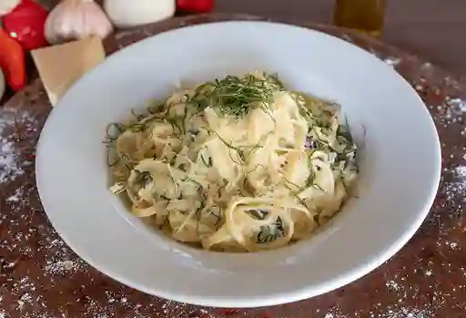 Pasta con Calamares y Espinaca