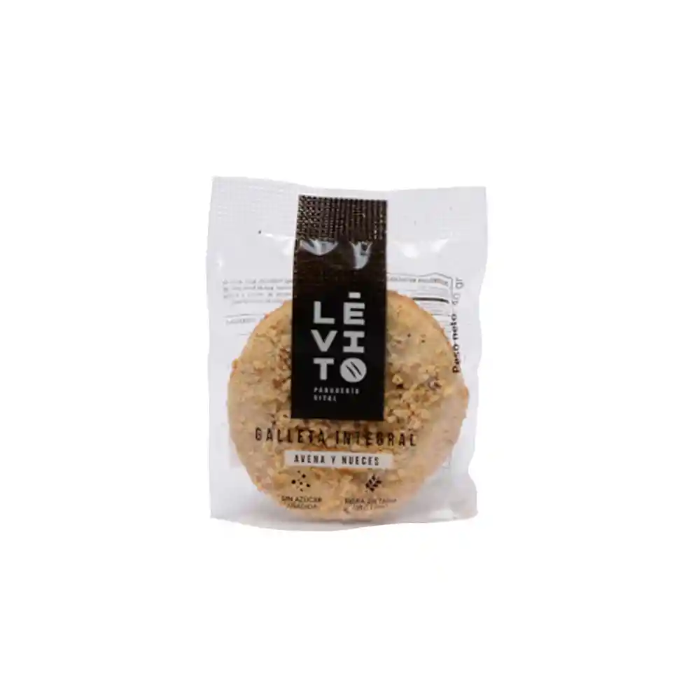 Galleta Integral Levito Nueces 40G