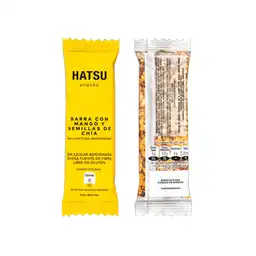 Hatsu Barra Con Mango y Semillas De Chia