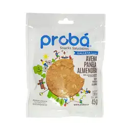 Probá Galleta de Avena Panela y Almendra