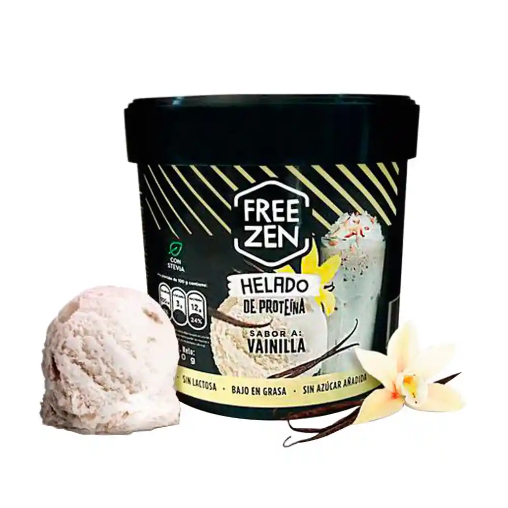 Freezen Helado Sabor a Vainilla 