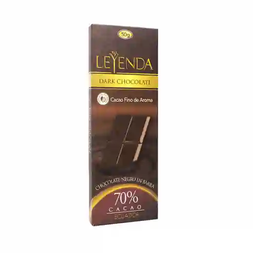 Leyenda Choco Chocolate 70% Barra