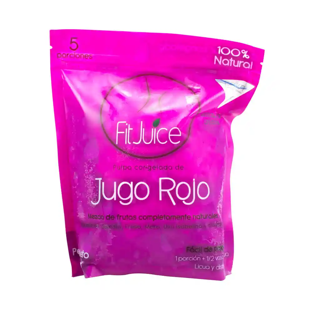 Fit Juice Pulpa de Jugo Rojo Sachet