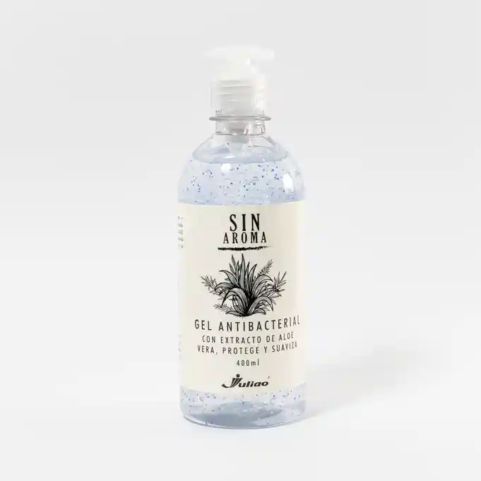 Gel Antibacterial Sin Aroma  X 400 Cc