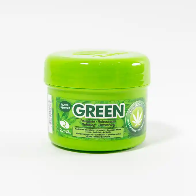 Gel Mentol Green 150Gr