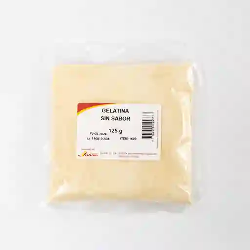 Gelatina Sin Sabor (Colapiscis) X 125Gr