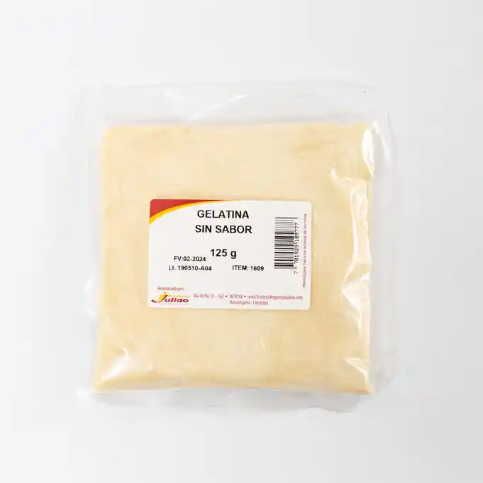 Gelatina Sin Sabor (Colapiscis) X 125Gr