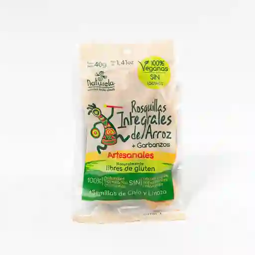 Rosquillas Vegana Arroz+Garbanz X 40Gr
