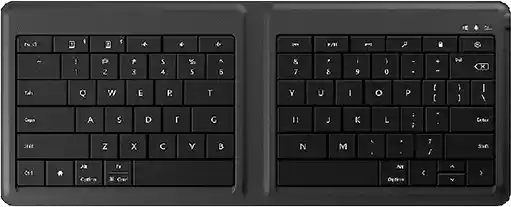 Microsoft Teclado Universal Plegable Bluetooth Negro