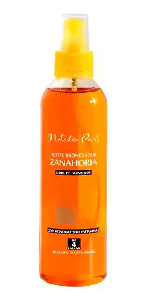 Natalia Paris Aceite Bronceador De Zanahoria Spf 4 240 Ml