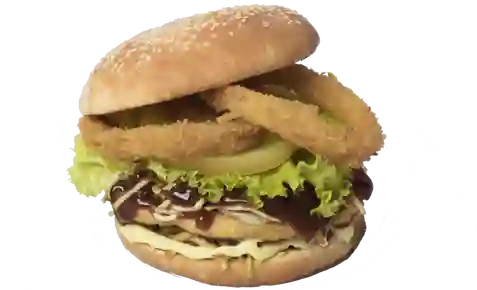 Hamburguesa Burger Pollo con Aros
