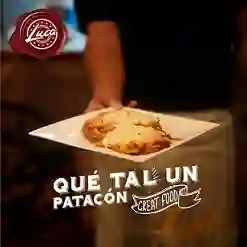 Patacón con Carne