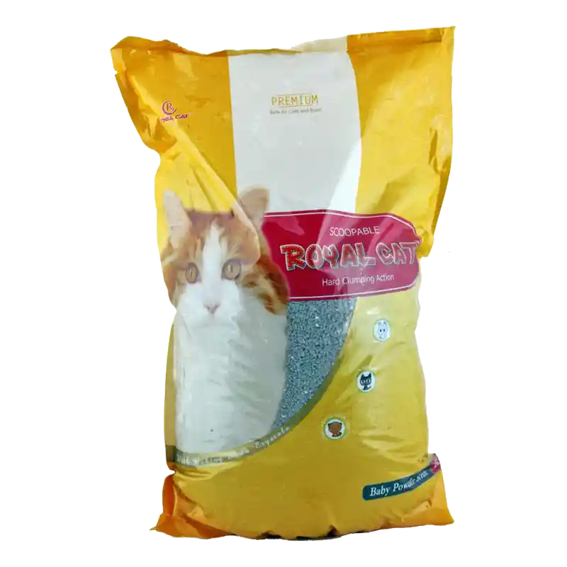 Arena royal cat olor a bebe 5kg