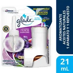 Glade Aceite Unidad Electrica Lavanda Y Flor De Durazno